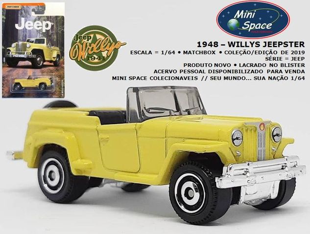 Matchbox 1948 Willys Jeepster 1/64