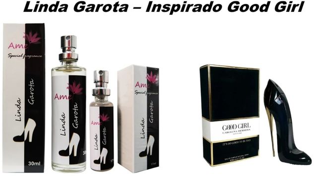 Perfume Feminino Linda Garota, Kit C/2 Perfume (17ml e 30ml)