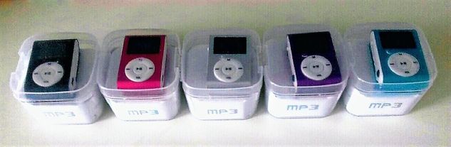 Mini Mp3 Player Tela Lcd, Fm Shuflle Clip Entr. Micro Sd