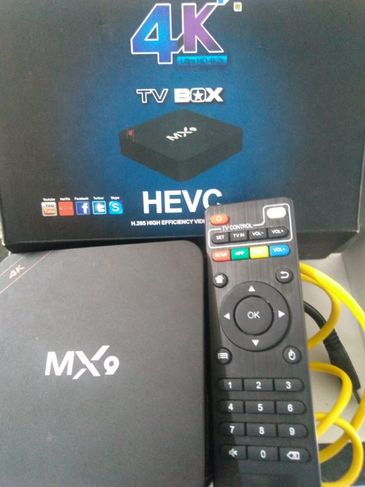 TV Box Mx9 Hevc H.265 4k Nevc