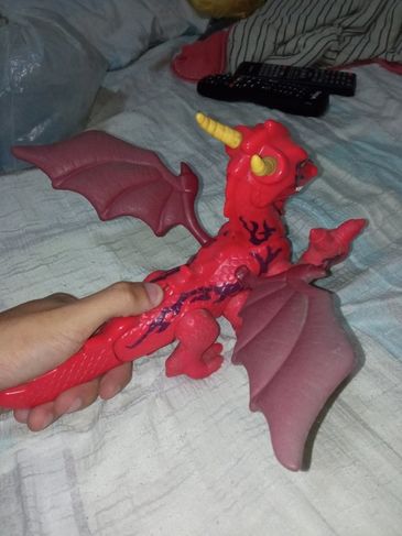 Brinquedo Dragão Vermelho Imaginext