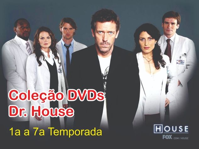 Coleção Dvds Dr. House
