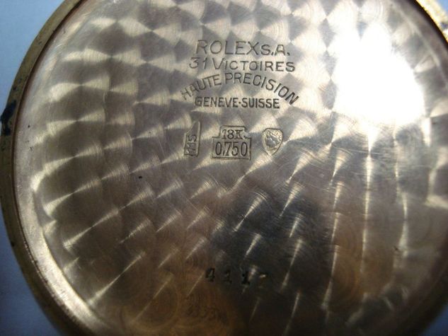 Relógio Marca Rolex Caixa em Ouro Argentino