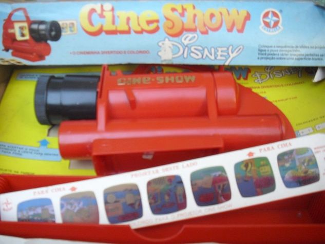 Cine Show Disney Estrela Toy Brinquedo Antigo na Caixa C 16 Estorinhas