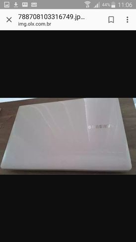 Notebook Samsung Branco