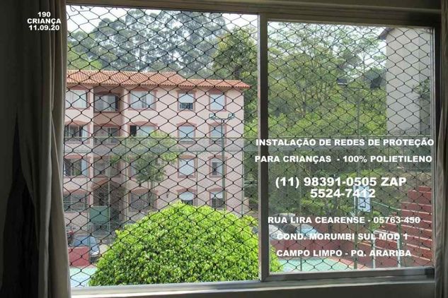 Redes de Proteção em Campo Limpo, Condominio Cruzeiro do Sul,