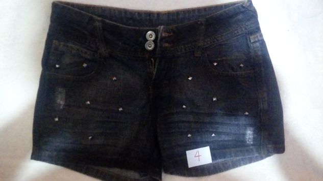 Lote com 06 Shorts Jeans