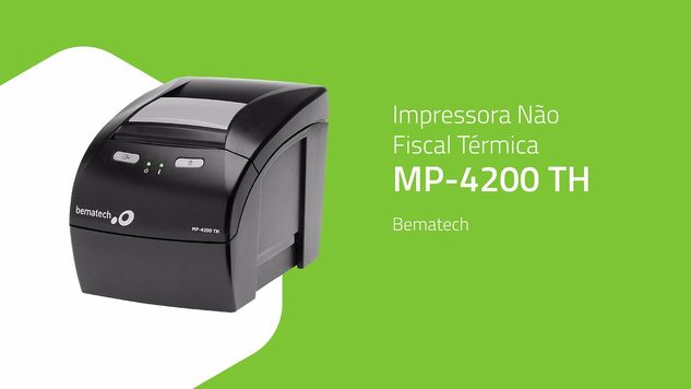 Impressora Termica Bematech 4200th Usb