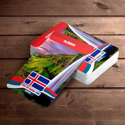 Baralho Países da Copa: Islândia Cod. Bc017