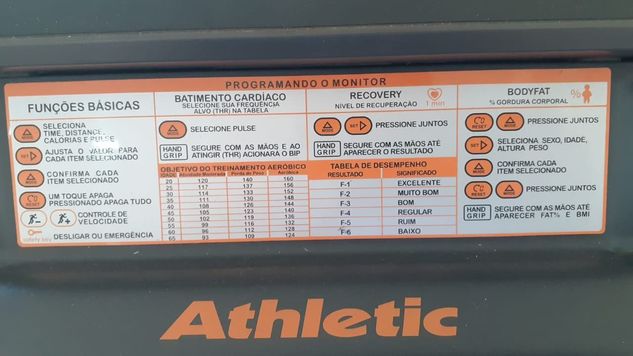 Esteira Athletic Advanced 420ee