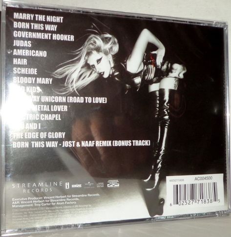 CD Lady Gaga - Born This Way (com 1 Faixa Bônus)