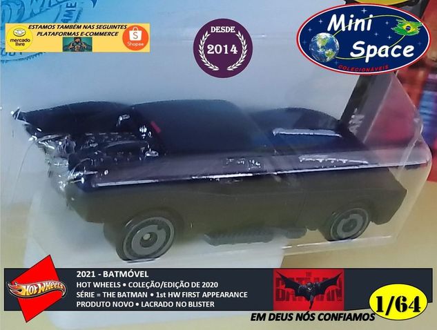 Hot Wheels 2021 Batmóvel 1/64