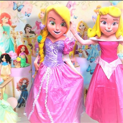 Rapunzel Princesa Personagens Vivos Cover Princesas