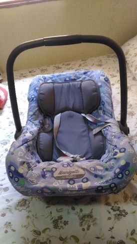 Carrinho de Bebê Berço Passeio Galzerano + Bebe Conforto