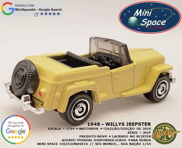 Matchbox 1948 Willys Jeepster 1/64