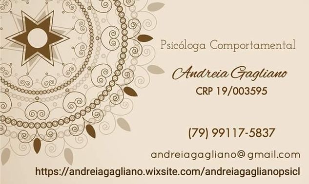 Psicóloga Andreia Gagliano