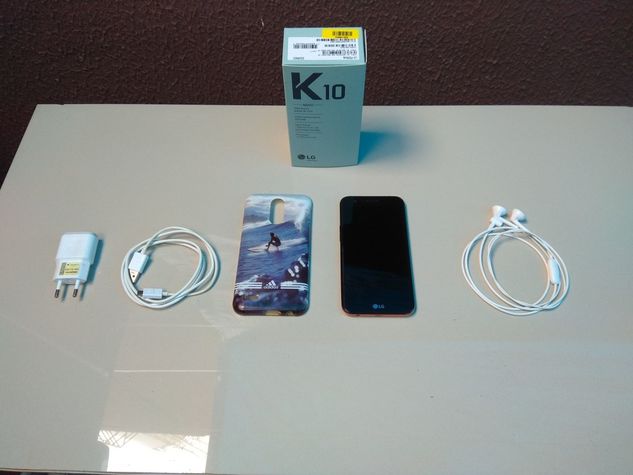 Celular Smartphone Lg K10 2017 M250ds + Capa de Silicone
