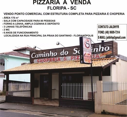 Pizzaria em Florianópolis (norte da Ilha)