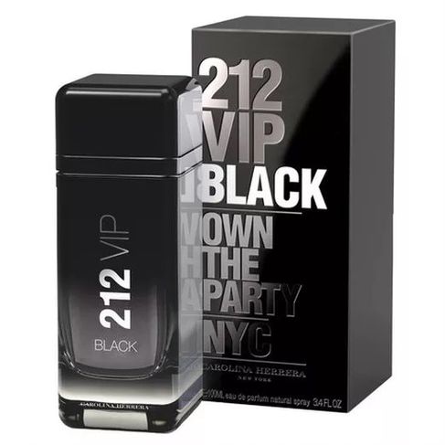 Carolina Herrera 212 Vip Black Masculino Eau de Parfum