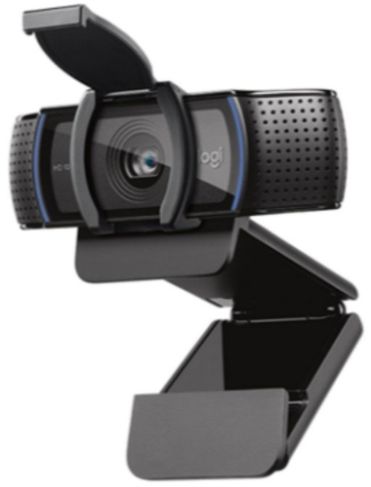 Webcam 2.0mp Logitech Full Hd Pro 1080p com Microfone Barato
