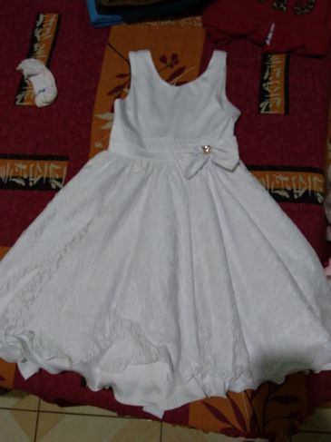 Vestido Branco Infantil