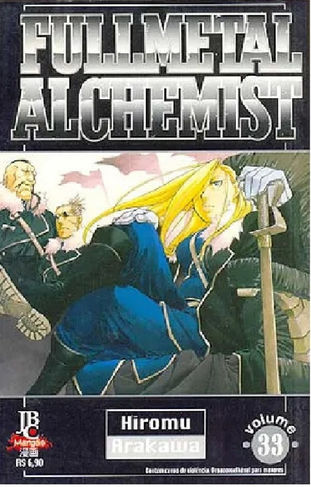 Coleção Fullmetal Alchemist Nºs 31;32;33;34;37;38;39