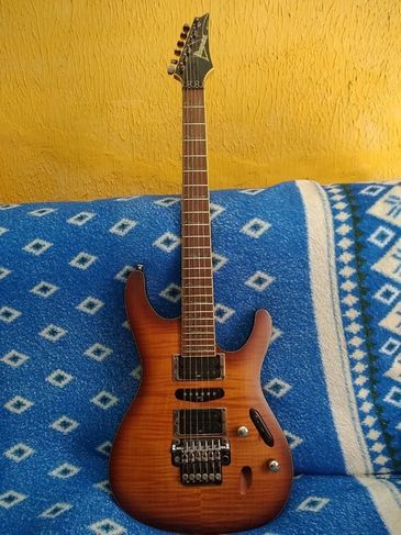 Guitarra Ibanez S770fm Floyd Rose
