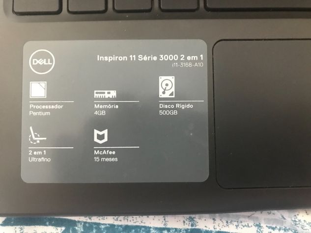 Notebook Dell Inspiron 11 Série 3000