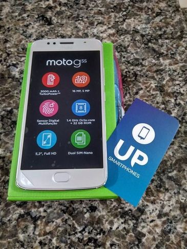 Motorola Moto G5s 32gb Dual Chip 4g Lte Flash Frontal e Leitor Biométrico