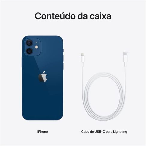 Apple Iphone 12 (64 Gb) - Azul/iphone Melhor Preço