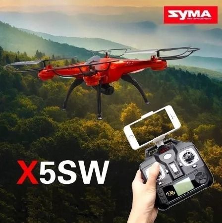 Quadricóptero Syma X5sw com Câmera Wifi, Fpv, Drone