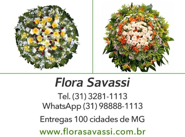Santa Bárbara MG Floricultura Flores Cesta de Café da Manhã e Coroas