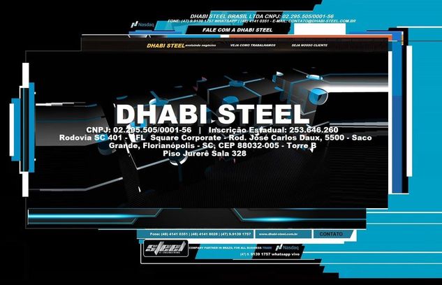 Aço e Ferro é com a Dhabi Steel