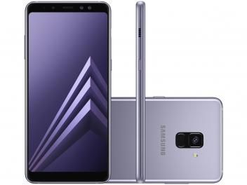 Smartphone Samsung Galaxy A8+ 64gb Ametista - Dual Chip 4g Câm. 16mp +