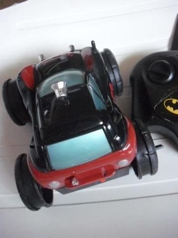 Batmóvel Carro Batman Controle Remoto Candide Mbq Mariobrinquedos