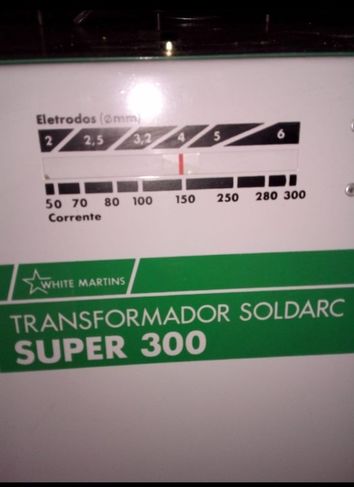 Transformador Soldarc Super 300 Eletrodo 220volts