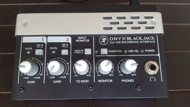 Placa de Audio Mackie Onyx Blackjack