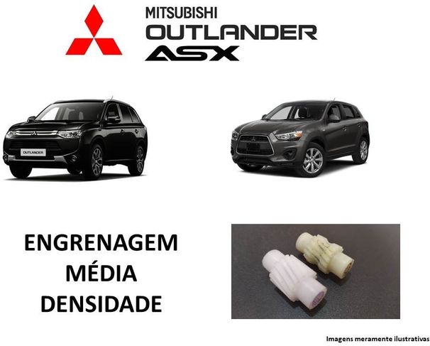 Engrenagem Banco Elétrico Mitsubishi Outlander e Asx - 02 Unidades