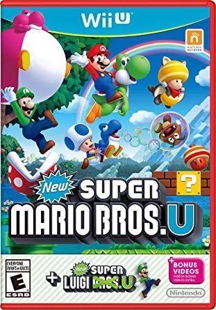 Nintendo Wii u Deluxe Set: Super Mario & Luigi - Black 32gb