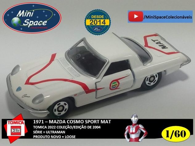 Tomica 1971 Mazda Cosmo Sport Mat Ultraman 1/60 - Loose