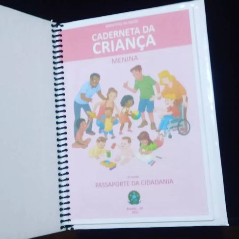 Caderneta de Vacinação Capa Dura