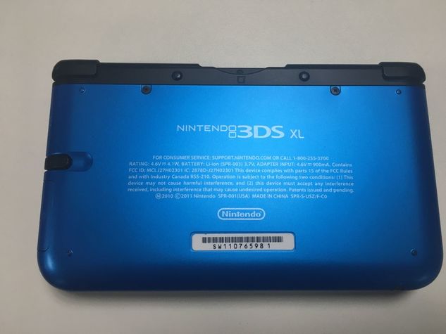 Nintendo 3ds XL Azul Desbloqueado Seminovo + Jogos