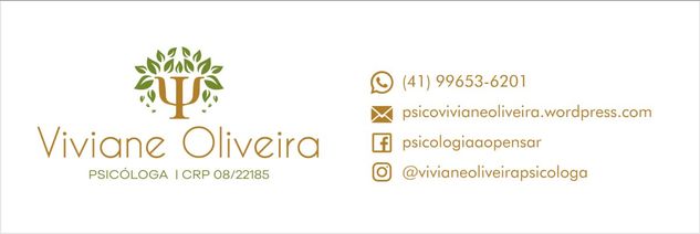 Psicóloga Viviane Oliveira da Silva Cpr/ PR 08/22185
