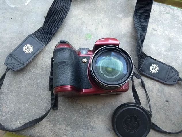 Câmera Digital Ge X400 Vermelha