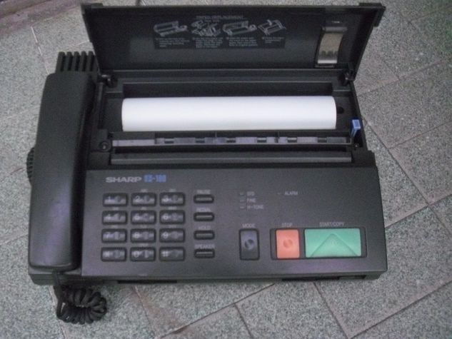Fax Sharp Aparelho Telefone Modelo Ux 100 com Bobina no Estado / Mbq