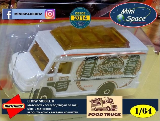 Matchbox 2021 Chow Mobile II Food Truck 1/64