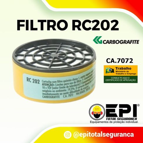 Filtro Rc202 Epi Total Segurança Cuiabá MT