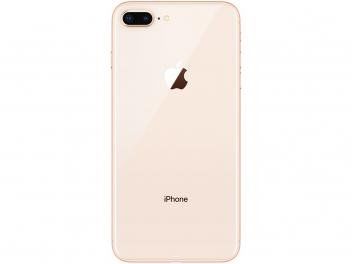 Iphone 8 Plus Apple 64gb Dourado 4g - Tela 5,5” Retina Câmera Dupla 12