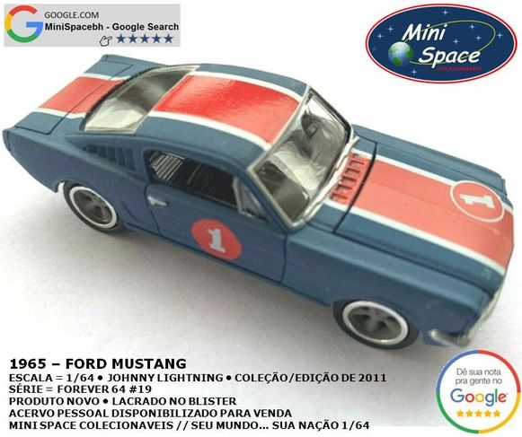 Johnny Lightning 1965 Ford Mustang 1/64
