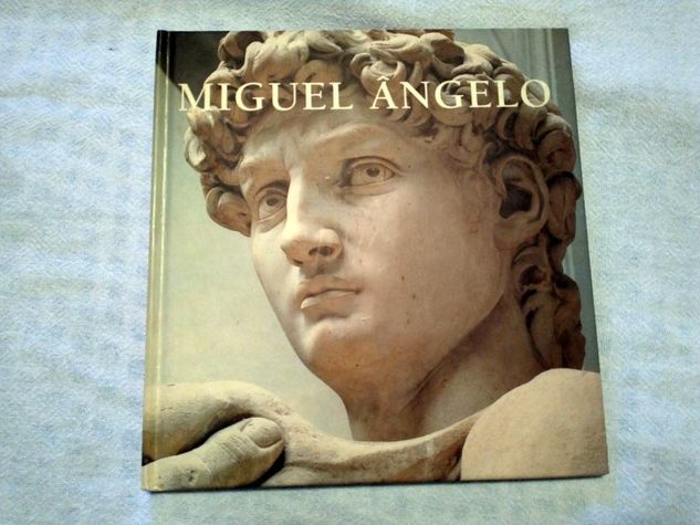 Livro Miguel ângelo, Livro de Arte Ricamente Ilustrado, Conservado